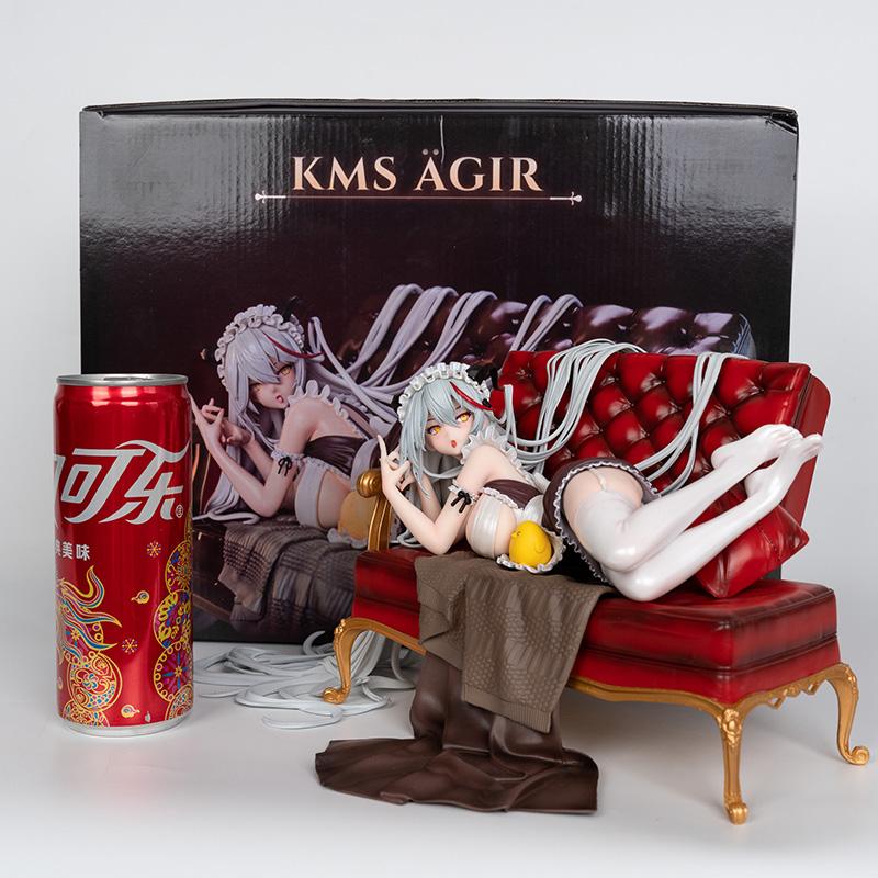 15cm Kms Ägir Figure Azur Lane Anime Figure Sofa Girls Game Figurine Doll Pvc Models Gk Statue Collection Desk Decoartion Toys