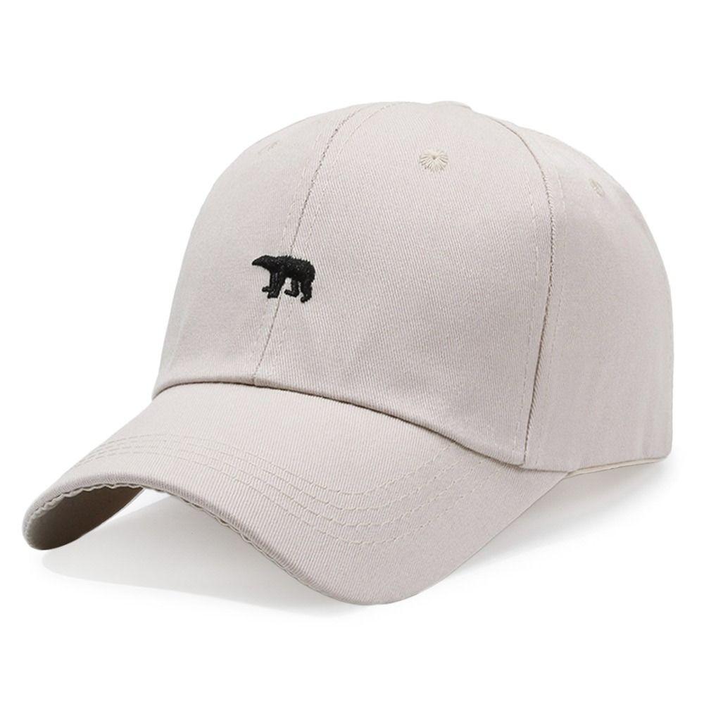 Cotton Baseball Cap Embroidery Sun Visors Casual Peaked Hat  for Men Women