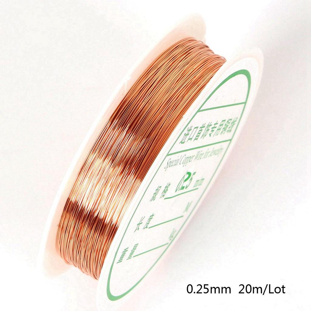 Copper Wire for Shaping, Jewelry, DIY Crafts, Hairpin Accents, and Accessories
