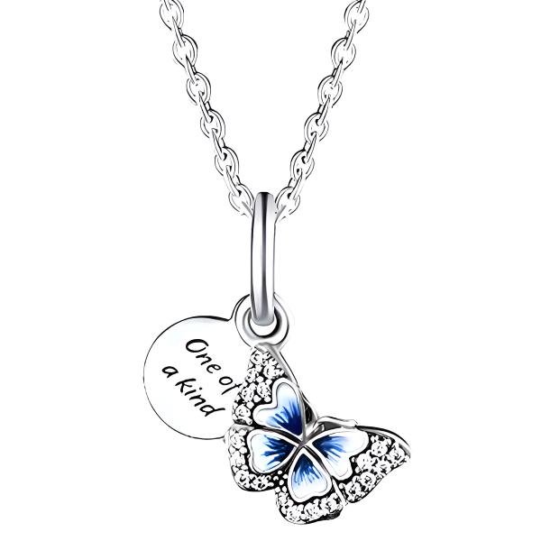 Pandora 925 Silver Cubic Zirconia Necklaces Women's ZT2302