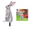 1/3pcs Easter Rabbit Yard Signs Spring Yard Stake Decorative Garden Stakes for Indoor Outdoor Courtyard Lawn Decoration