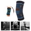 Knee Brace Professional Nylon Knee Compression Sleeve Support for Running Fitness Ball SportsS