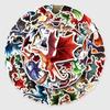 50 Pcs Dragon Graffiti Cartoon Cool Animal Stickers for Phone Cases, Skateboards, and Luggage