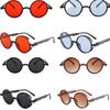 Round Sunglasses Steampunk Men Women Fashion Glasses Brand Designer Retro Vintage Sunglasses UV400