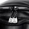 PU Backpack Women's Multi-function Shoulder Bag Large Capacity Travel Commuter Backpack