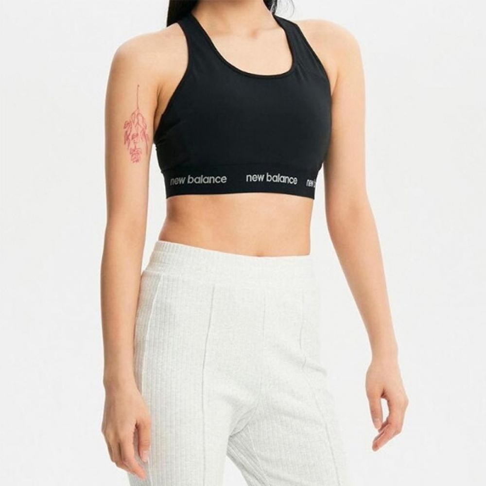 

New Balance Half Club Slick Lettering Bra Top Nbn9e2p022 19 Sports Bra 080