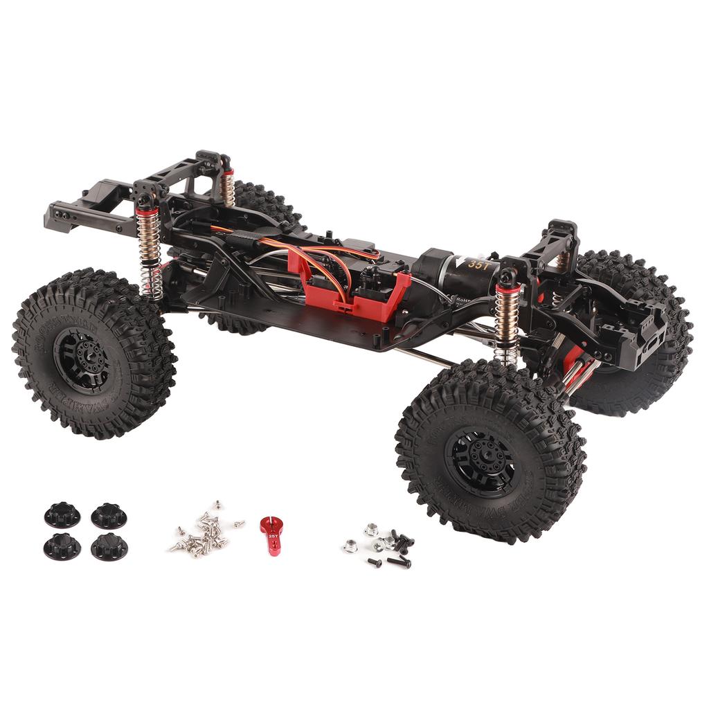 RC 2 Speed Transmission Chassis Frame with Differential Portal Axle for Traxxas RC Crawler Car with Wheel