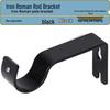 Adjustable Metal Curtain Rod Bracket - Length & Width Adjustable Hook Base
