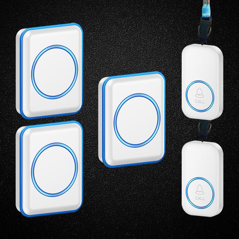 Elderly Wireless Call Button and Pager System for Home and Bedside Assistance