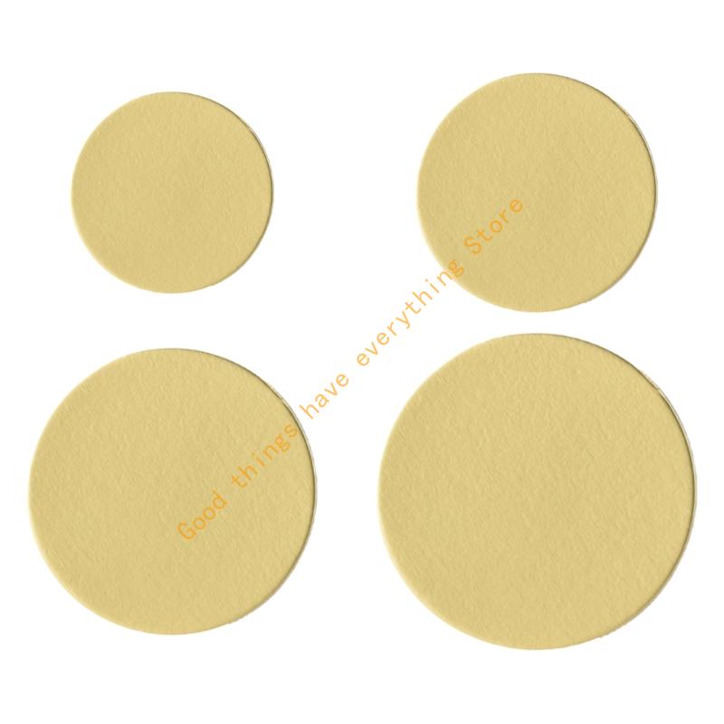 

55KF 4pcs/8pcs Round Cake Plates Safe Circle Cardboard Base for Pastry Display Reusable Cupcake Dessert Transport Tray