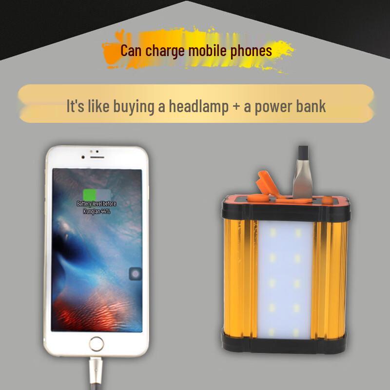 Powerful Rechargeable T6 Headlamp with Power Bank