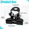 INJOYTEC 2pcs Bonnet Bracket Mounting Hardware LED Pod Light Bracket