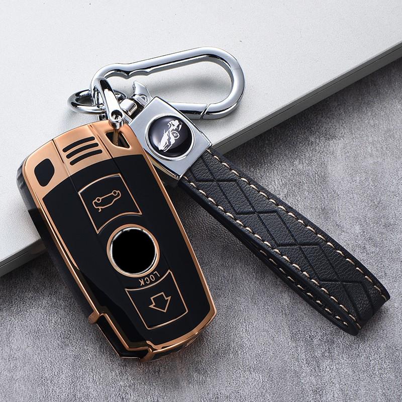 TPU Auto Smart Key Case Shell Cover Fob Voor Bmw 1 3 5 6 Serie E90 E91 E92 E60 E61 E70 E71 E72 E82 E87 E88 E89 X5 X6 Accessoires