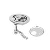 316 Stainless Steel Hatch Lock Corrosion Resistance Ring Hardware Lift Handle  Compartments