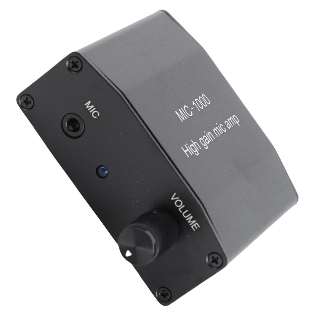Microphone Amplifier Mic Audio Amp High Gain 1000 Times Amplification Accessory Set Kit