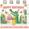 Party Backdrop Green Photo Booth Background Wall Decor