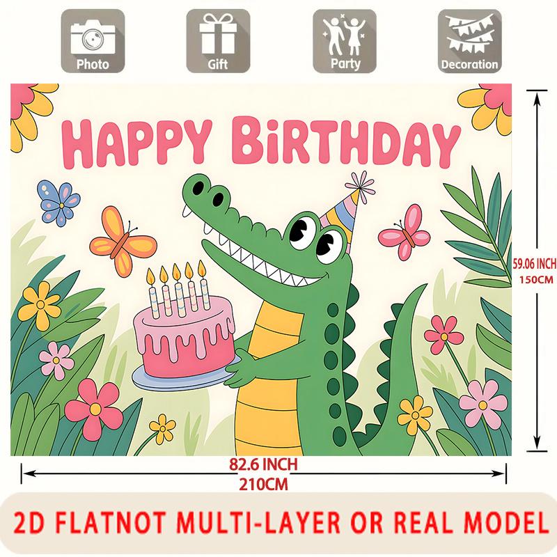 Party Backdrop Green Photo Booth Background Wall Decor