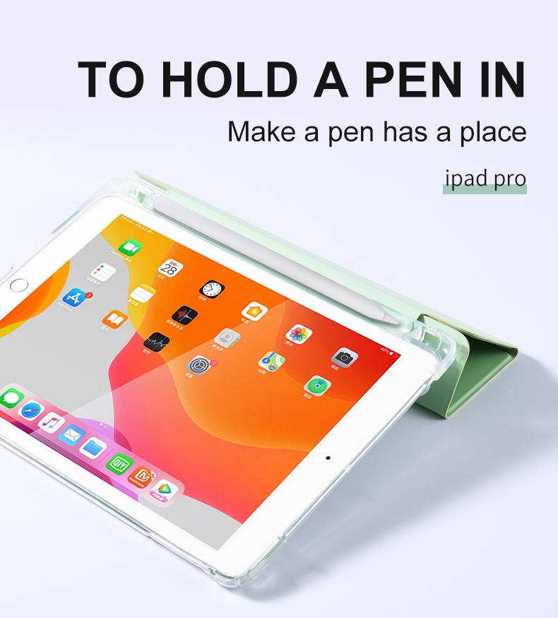 11-inch OPPO Pad 2 Tri-Fold Protective Tablet Cover with Pen Slot & Skin-Feel Finish