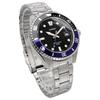 CASIO Standard Analog Watch MDV-10D-1A2V Boys Girls Black x Blue Bezel Metal Band Overseas Model