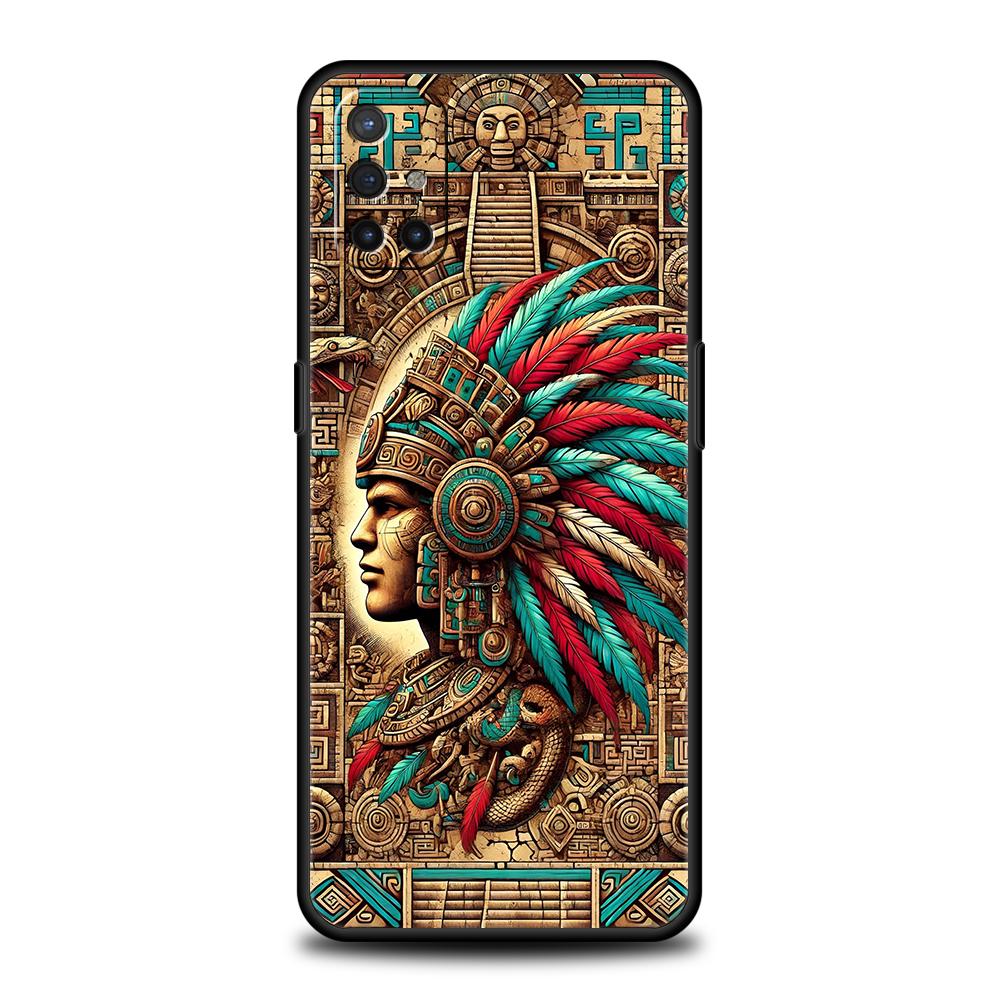 

Phone Case For Oneplus 13R 12R 13 12 10T 10R Nord N100 N200 N10 10 9 9R 9RT CE 2 Z Pro 5G Soft TPU Cover Vintage Totem Painting OnePlus Z