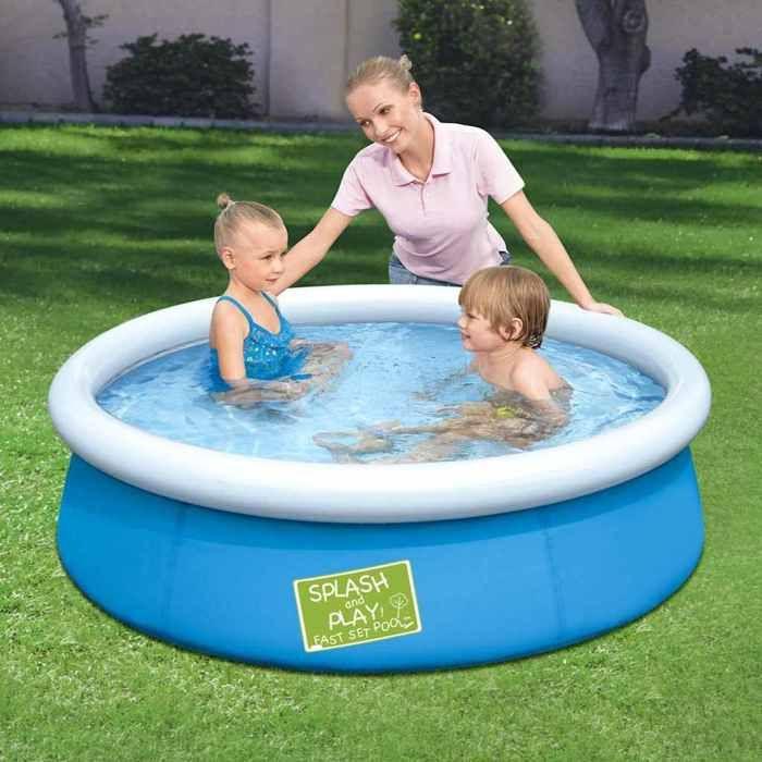 

Piscine Gonflable - Bestway - My First Pool - Ø152x38 cm - Tri-tech - 477 L