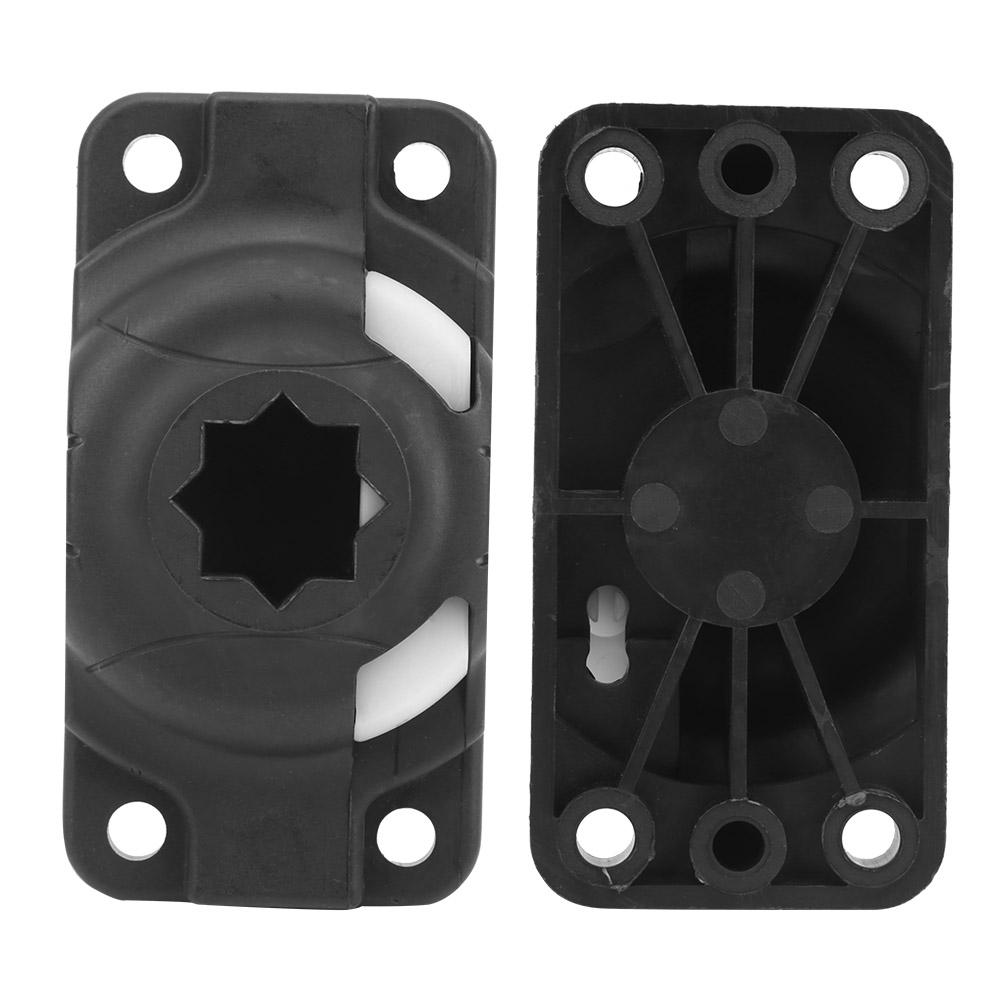 ABS Plastic Rod Holder Mount Base Slide Rail Accessories for Kayak Canoe Inflatable Boat