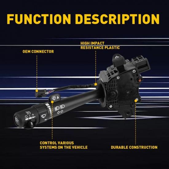 Turn Signal Switch For 03-06 Chevrolet Silverado 2500 1500 Cadillac Escalade EOA