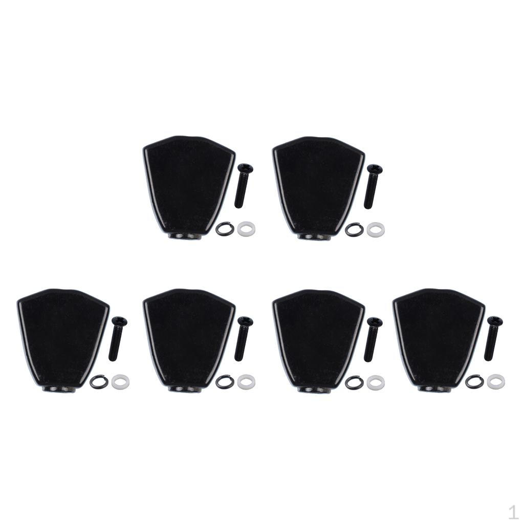 

6 кнопок замены гитарной машины чёрный