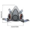 Gas Mask with 60923/21/26 Filter for Paint, Pesticide, Odor, and Chemical Protection
