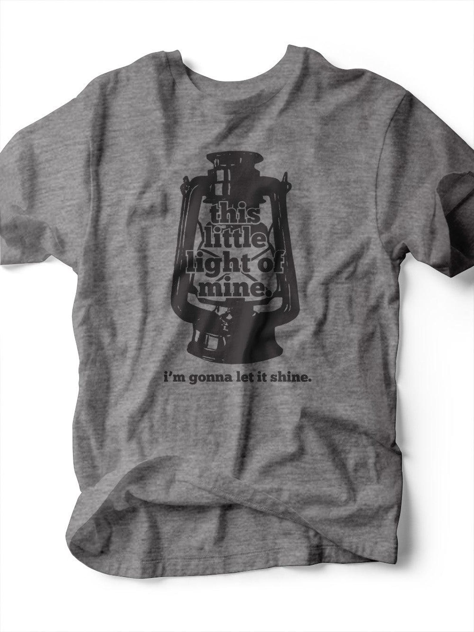 This Little Light of Mine | Kid s T-Shirt | Ruby s Rubbish® 4XL