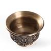 1pc Metal Water Supply Cup Ornament Household Sacrificial Supplies The Cup Offered for Worship Buddha Hall Decoration Metal Cup