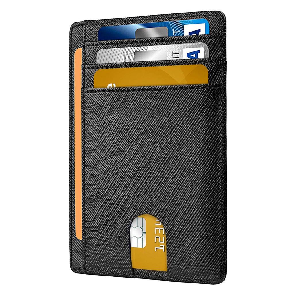 Card bag Men's RFID anti-theft brush European and American card bag Men's card holder