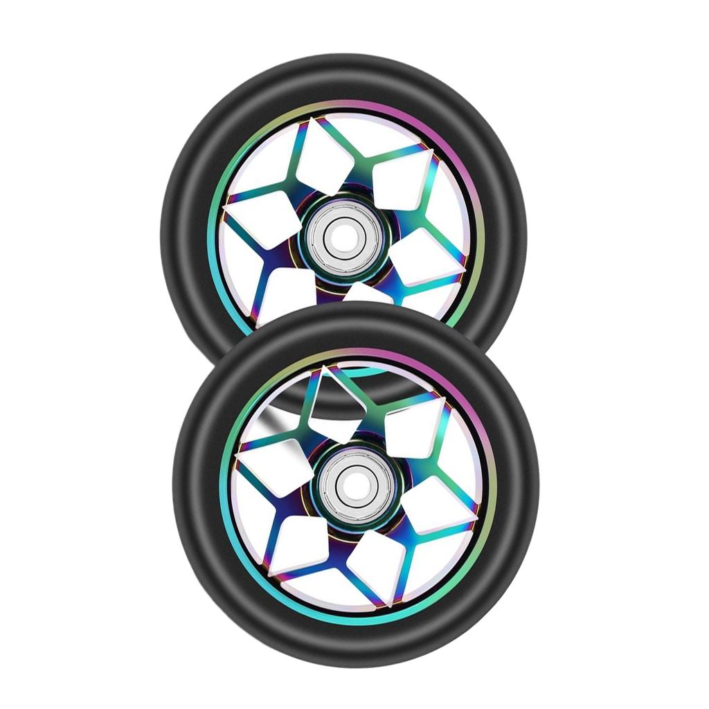 2pack/lot Scooter Wheels With Materials For Long Service Life And Stability Scooter Accessories