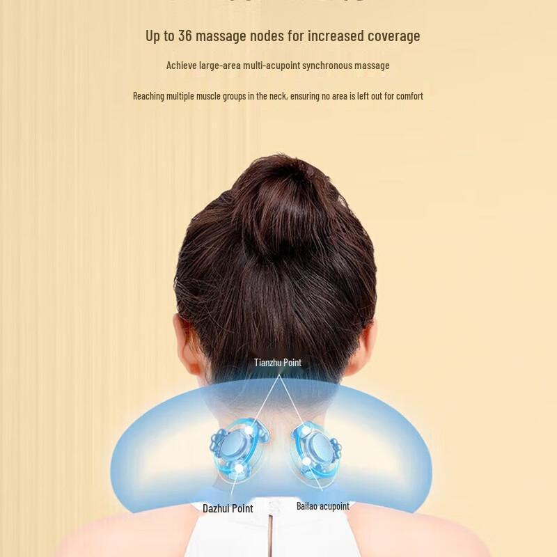 ogawa OG2619 Cervical U-Shaped Pillow Massager CN Plug (adapter Included)