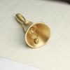 Gold Hand-Crank Brass Bells: Small & Large Vajra, Mealtime, Serving, Class, Reminder