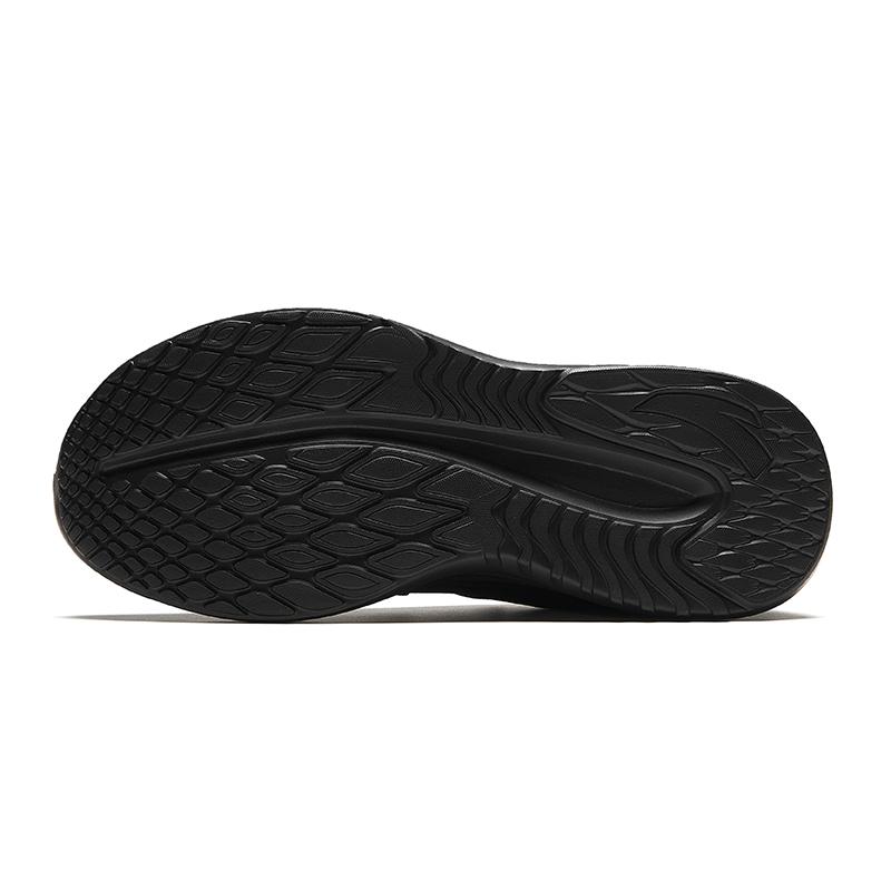 Anta Wygodne Wszechstronne Odporne na Zużycie Oddychające Buty do Biegania Niskie Męskie Trampki Czarne 912345579-1