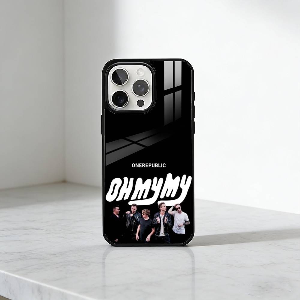 O-One-Republic Printed Phone Case For iPhone17,16,15,14,13 Plus,Pro Max Magnetic For Magsafe Wireless Charging