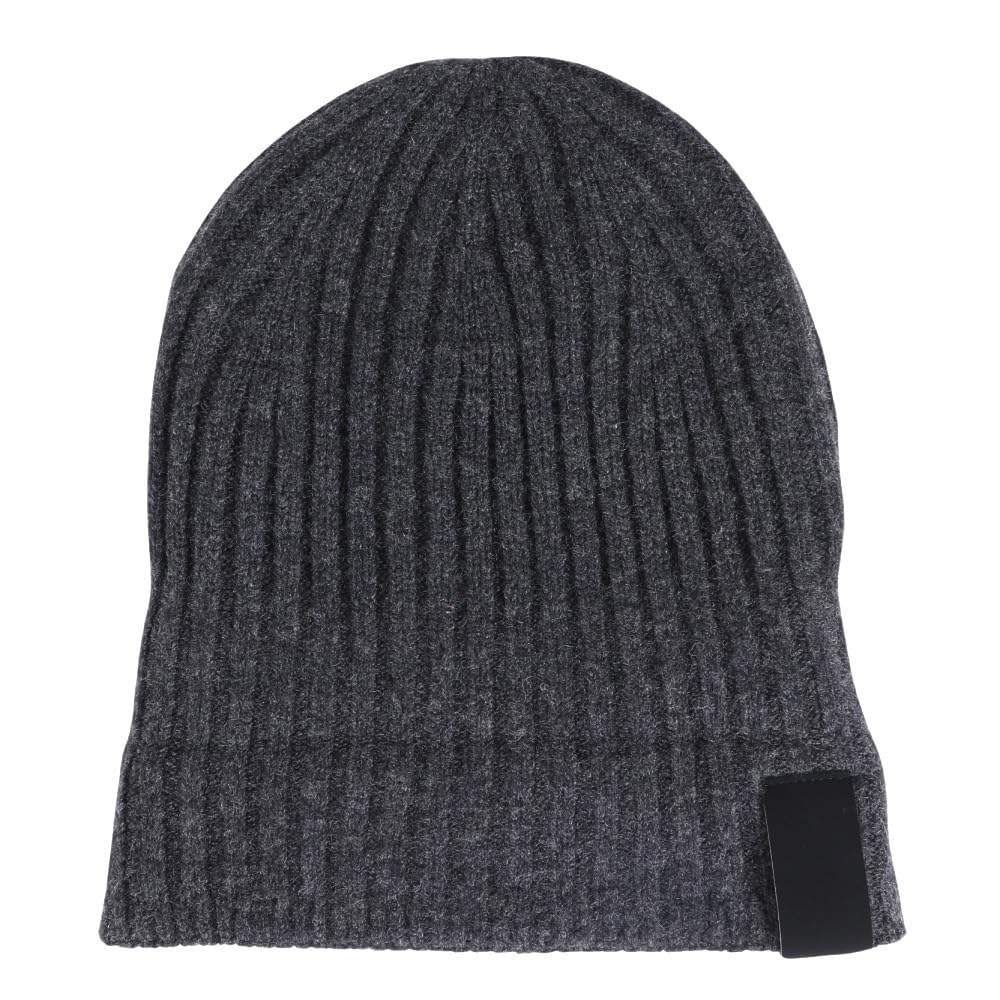 THE NORTH FACE Radial Wool Beanie (Unisex Knit Cap / KODENSHI Lining / Mixed Charcoal) Free / Head 56.5–59.5 cm