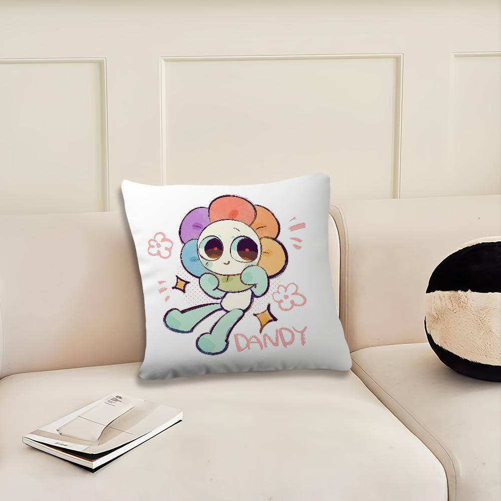 Game D-dandys cute W-world cushion cover Pillow Cover Decoration Room Home Sofa living Office Car Nordic Simplicity