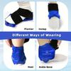 Ankle Ice Pack Wrap for Sprained, Ice Pack for Ankle Inuries Reusable, Cold Therapy for Ankles Swelling, Post Surgery Recovery