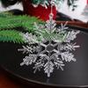 24pcs Acrylic Christmas Tree Hanging Ornament DIY Christmas Tree Decoration  wedding