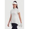 Tencel Long Drape Top White