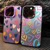Creative Love Art Phone Cover Case for iPhone 17 Pro Max 12 Pro 13 16 14 Plus Air 11 15