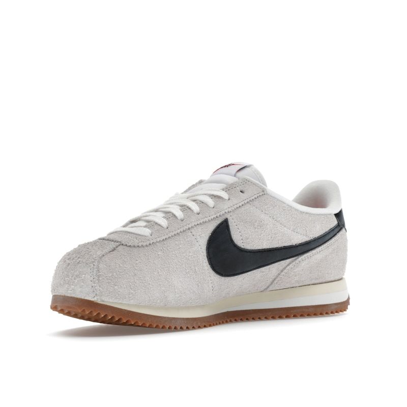 Nike Cortez Vintage Mušelínová Černá Dámské Tenisky Krémová Summit-White Guma-Středně Hnědá FJ2530-102