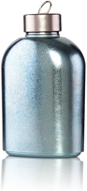 TAIC Titanium Water Whiskey Outdoor Hip and with Storage Pouch for Travel and Business Use Blue Sky Bottle, 680/1000ml Single-Walled, Bottle, Flask,