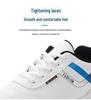 2024 Spring Men's Korean Style Lightweight Leather Casual Running Shoes - Wear-resistant, Low-top Design