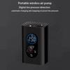 Araba Hava Pompası Kablosuz Taşınabilir Araç Lastik Şişirme Cihazı Akıllı Kablosuz Hava Pompası Lastik Elektrikli Hava Pompası