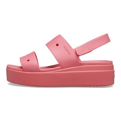 Crocs EVA Plateau-Sandalen Damen Sandalen Rot 210676-6XF