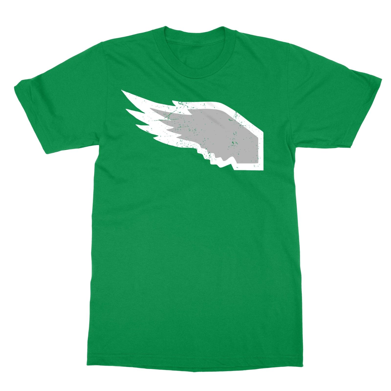 Philadelphia Eagles Wing Logo Basketball Team Sports Unisex T-shirt XXXXL