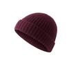 Hat knitted hat women's autumn and winter trendy brand core-spun yarn cold hat men's yuppie melon skin headhat